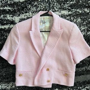 Zara texture jacket